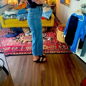 Madewell cropped jeans